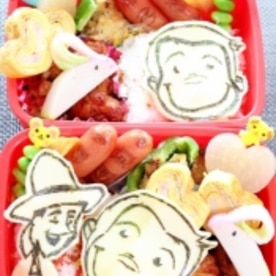 海苔アートキャラ弁 黄色い帽子のおじさんとジョージ レシピ 作り方 By ラムちゃん1224 楽天レシピ 海苔アートキャラ弁 黄色い帽子のおじさんとジョージ レシピ 作り方 By ラムちゃん1224 楽天レシピ